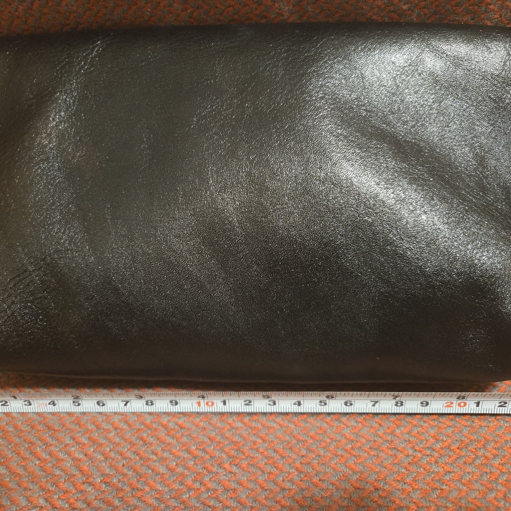 Patricia Nash Black Leather Clutch / Wristlet - Picture 11 of 13
